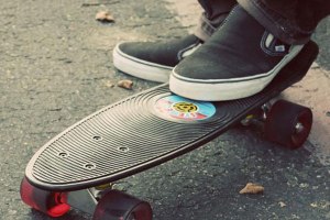 Vinyl Skateboard